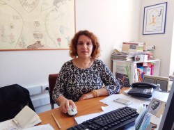 Η υπεύθυνη σχολικών δραστηριοτήτων της Διεύθυνσης Δευτεροβάθμιας Εκπαίδευσης Χανίων Αρετή Μαρματάκη