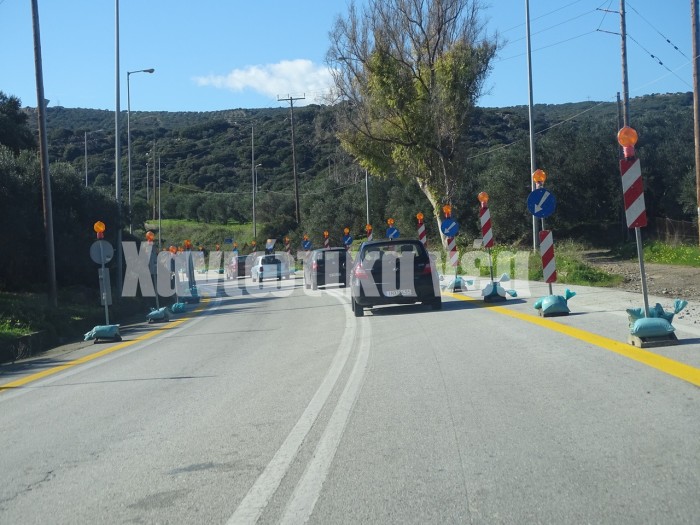 Χθες είχε ολοκληρωθεί η σήμανση στο τμήμα γέφυρα Καλυδωνίας- Μελισσουργιό και σήμερα αναμένεται να ξεκινήσουν οι εργασίες.