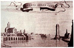 Άποψη του λιμανιού V Coronelli, 1689