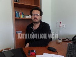 Ο επιστημονικά υπεύθυνος των ΤΟ.Μ.Υ. Χανίων, γιατρός γενικής ιατρικής, επιμελητής Β' Χρήστος Πιπεράγκας