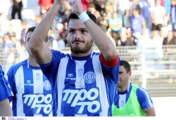 Ο Ντίνος Πάγκαλος είναι ο τελευταίος σπουδαίος σκόρερ που ανέδειξε το χανιώτικο ποδόσφαιρο και διακρίθηκε ιδιαίτερα με τις φανέλες Πλατανιά και ΑΟΧ. Εδώ πανηγυρίζει  το γκολ που θυμάται πιο έντονα απέναντι στον Ολυμπιακό Βόλου τον Οκτώβρη του 2013. 
