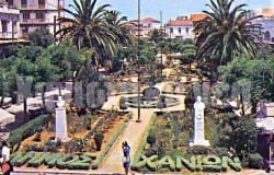 Πανοραμική εικόνα της πλατείας τη δεκαετία του 1960