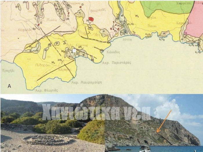 Σχεδιαγράμματα και φωτογραφίες από την αρχαία Λισσό.