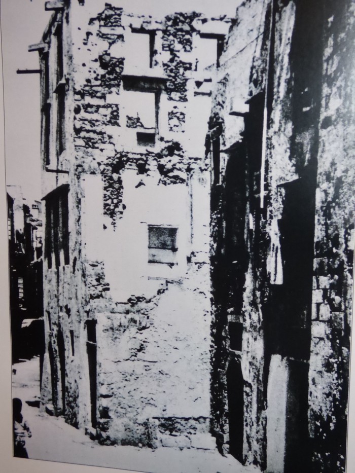 Το κτήριο όπως ήταν στην διάρκεια του πολέμου (βιβλίο Γ. Μπριντάκη)