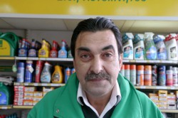 Ο πρόεδρος της Ένωσης Βενζινοπωλών Ν. Χανίων Βαγγέλης Κώτσος 