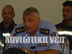 Ο περιφερειακός διοικητής Κρήτης των Πυροσβεστικών Υπηρεσιών Γιάννης Μαραγκάκης