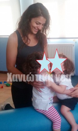 Η κα Νταουντάκη εν ώρα εργασίας στην ΕΛΕΠΑΠ Χανίων 