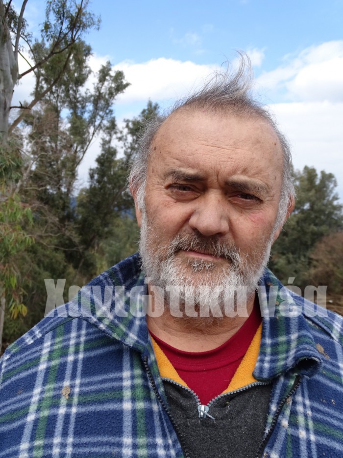 «Πλημμύρες είχαμε και στο παρελθόν αλλά τόσο ακραία φαινόμενα δεν θυμάμαι ποτέ» ανέφερε ο Θοδωρής Σφιγγάκης