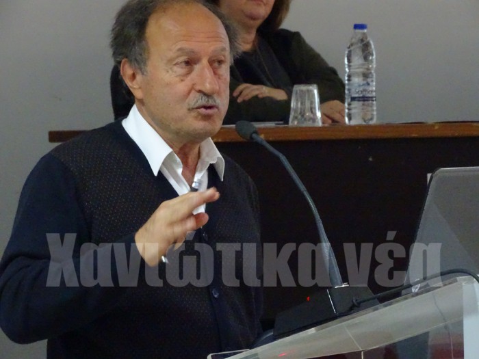 Ο καθηγητής κ. Στ. Διαμαντής επισήμανε τη σημασία της αξιοποίησης των πρώτων δενδρυλλίων κρητικής καστανιάς από το φυτώριο Παλαιών Ρουμάτων