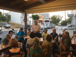 Από την περιοδεία ΣΥΡΙΖΑ στο Μεϊντάνι της Χαλέπας