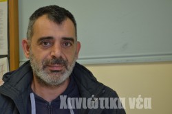 Ο υπεύθυνος του Σταθμού Γ. Γαβριλάκης 