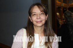 H προϊσταμένη της Εφορίας Αρχαιοτήτων Χανίων, αρχαιολόγος, Ελένη Παπαδοπούλου. 