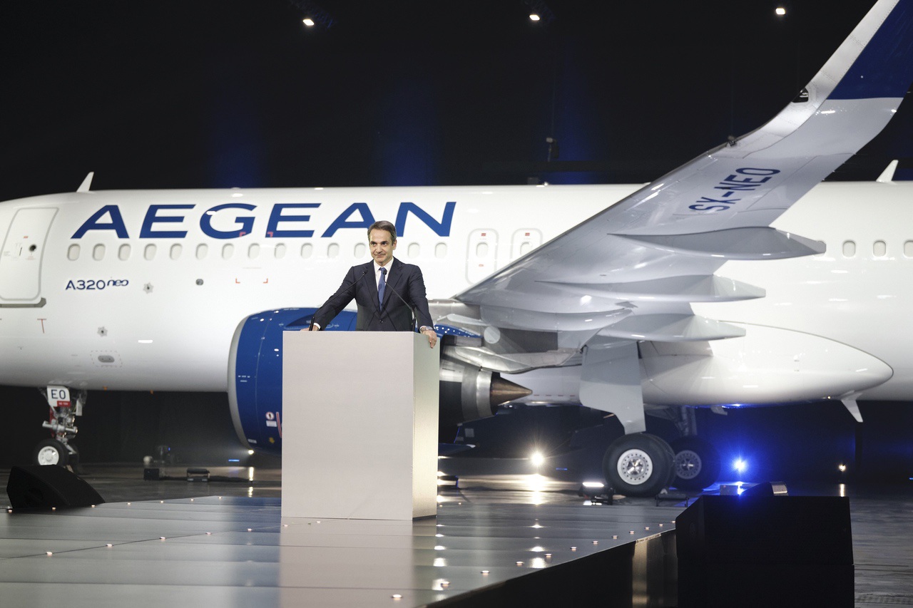Παρουσιάστηκαν τα νέα αεροπλάνα της Aegean Airlines Χανιώτικα Νέα